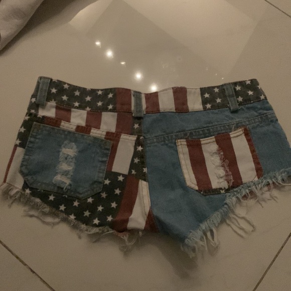 USA Denim Shorts (EUC) - Picture 3 of 3